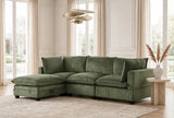 Cloud Olive Modular Sectional by Happy Homes at Eve Furniture