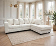 Axis Cream Sectional by Happy Homes at Eve Furniture
