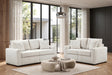 Julio Beige Sofa and Loveseat by Happy Homes at Eve Furniture