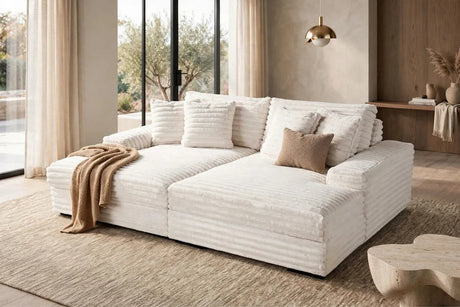 Vive Biege Chaise Lounge by Happy Homes at Eve Furniture