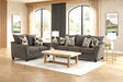 Elite Brown Oversized Sofa & Loveseat by Happy Homes at Eve Furniture