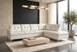 Vintage White PU Sectional by Happy Homes at Eve Furniture