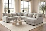 Corinthian Wildthing Wheat Oversized RAF Sectional by Happy Homes at Eve Furniture