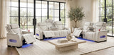 Tokyo Sand 3-Piece Power Reclining Living Room Set by Happy Homes at Eve Furniture