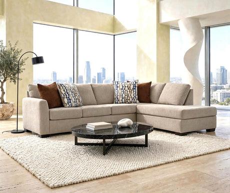Behold Parchment Sectional by Happy Homes at Eve Furniture