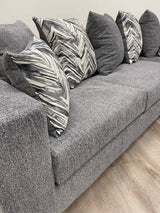 Monroe Charcoal Right Arm Facing (RAF) Sectional by Happy Homes at Eve Furniture