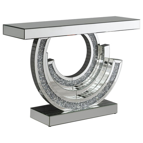 Imogen Silver Multi-dimensional Console Table