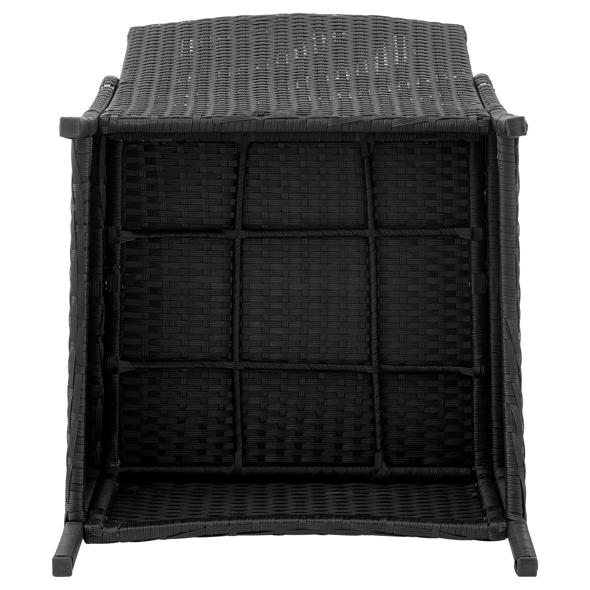 Imperia Patio 2-Person Seating Group with End Table with Cream Cushions by Manhattan Comfort at Eve Furniture