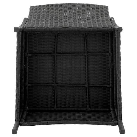 Imperia Patio 2-Person Seating Group with End Table with Cream Cushions by Manhattan Comfort at Eve Furniture