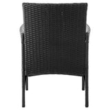Imperia Patio 2-Person Seating Group with End Table with Cream Cushions by Manhattan Comfort at Eve Furniture