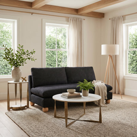 Imperial Beige & Natural Floor Lamp by Zuomod at Eve Furniture