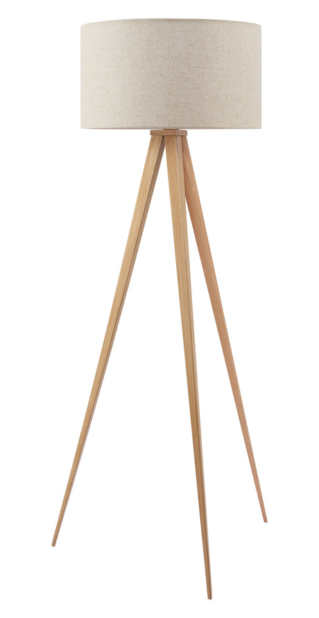 Imperial Beige & Natural Floor Lamp by Zuomod at Eve Furniture