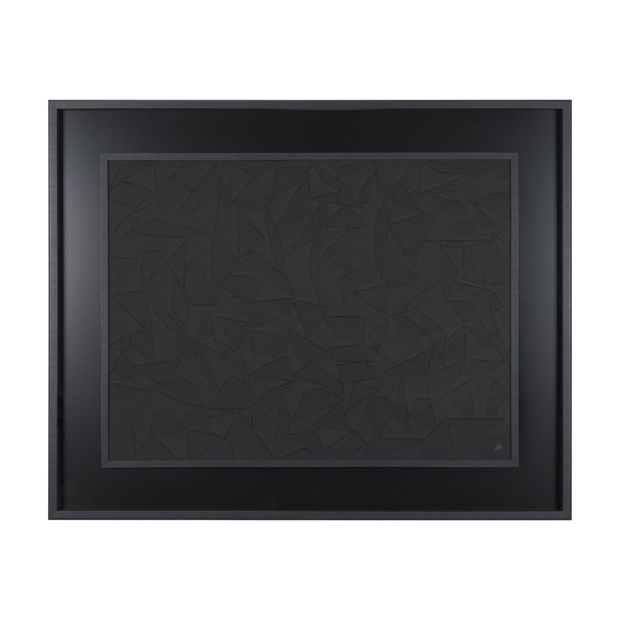 Implosion by Hardip Kaur a Framed Art Print Matted under Glass by Mercana at Eve Furniture