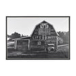 In God We Trust Barn by David Reams a Hand Embellished Textured Framed Canvas Photo Print by Mercana at Eve Furniture