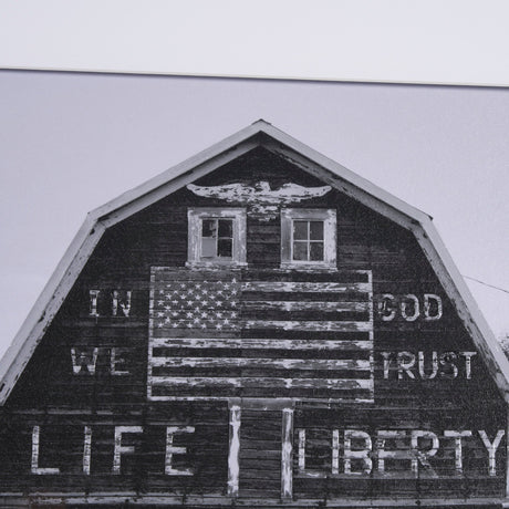 In God We Trust by David Reams a Hand Embellished Framed Photo Art Print Matted under Glass by Mercana at Eve Furniture