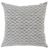 IN Neville Gray 22x22 Throw Pillow (Set of 2) by Classic Home at Eve Furniture