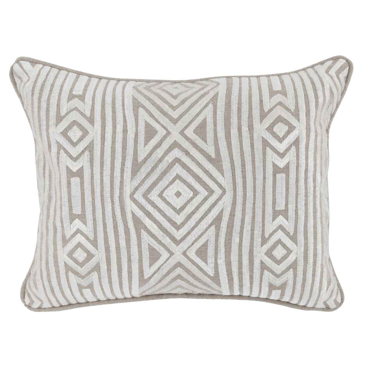 IN Raleigh Natural/Ivory 12x16 Throw Pillow (Set of 2) by Classic Home at Eve Furniture