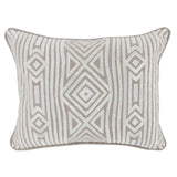 IN Raleigh Natural/Ivory 12x16 Throw Pillow (Set of 2) by Classic Home at Eve Furniture
