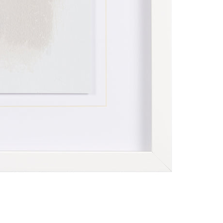 In The Middle I by Natasha Barnes a Hand Embellished Textured Framed Art Print Matted under Glass by Mercana at Eve Furniture