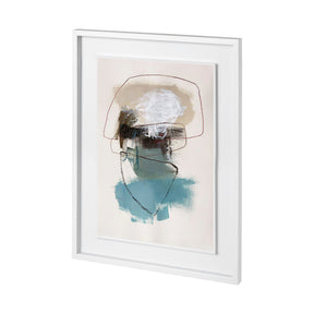In The Middle II by Natasha Barnes a Hand Embellished Textured Framed Art Print Matted under Glass by Mercana at Eve Furniture