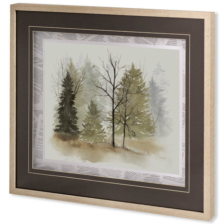 In the Mist I by Grace Popp a Framed Art Print Matted under Glass by Mercana at Eve Furniture
