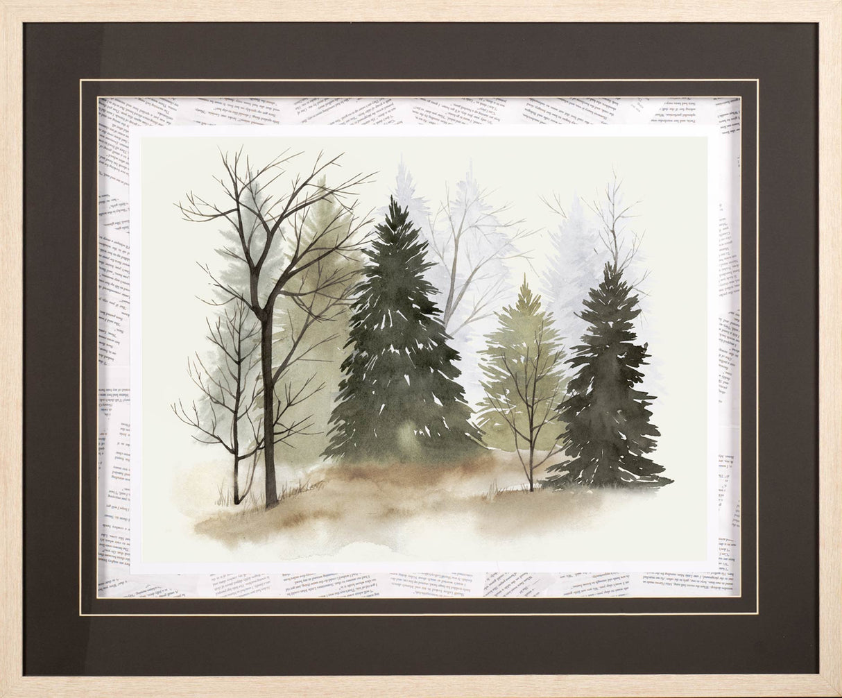 In the Mist II by Grace Popp a Framed Art Print Matted under Glass by Mercana at Eve Furniture