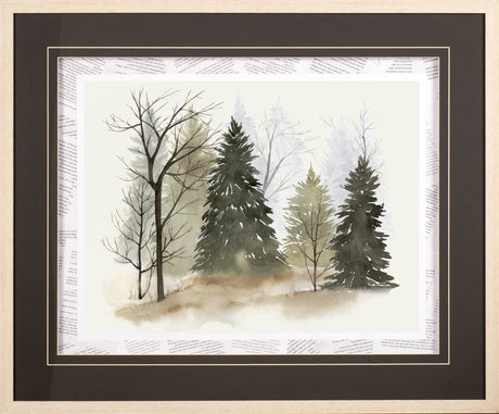 In the Mist II by Grace Popp a Framed Art Print Matted under Glass by Mercana at Eve Furniture