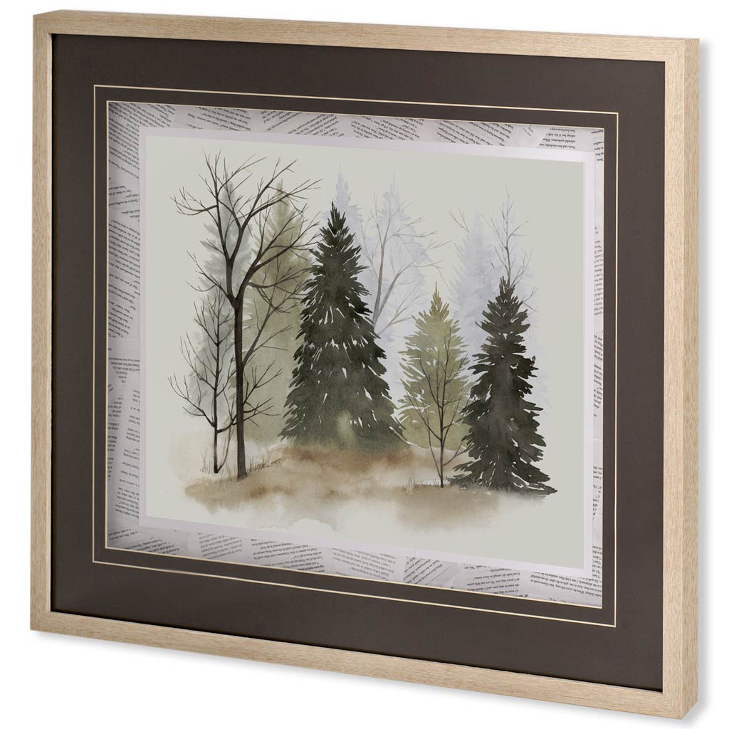In the Mist II by Grace Popp a Framed Art Print Matted under Glass by Mercana at Eve Furniture