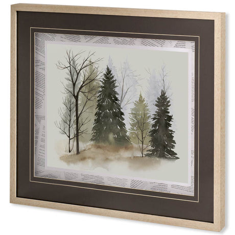 In the Mist II by Grace Popp a Framed Art Print Matted under Glass by Mercana at Eve Furniture