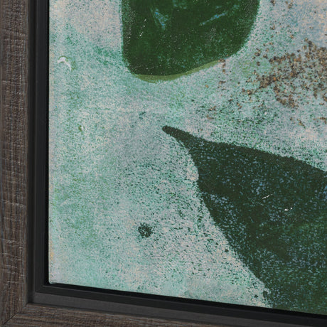 In The Moment by Liz St. Andre Hand-Embellished Textured Framed Canvas Artwork by Mercana at Eve Furniture