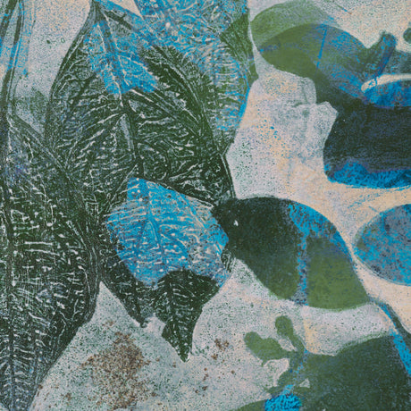 In The Moment by Liz St. Andre Hand-Embellished Textured Framed Canvas Artwork by Mercana at Eve Furniture