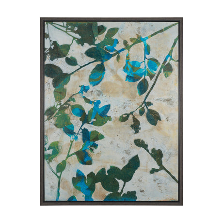 In The Moment by Liz St. Andre Hand-Embellished Textured Framed Canvas Artwork by Mercana at Eve Furniture