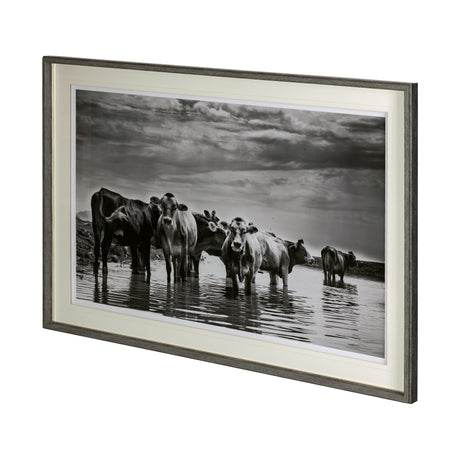 In the River by Mercana Studio a Framed Photo Art Print Matted under Glass by Mercana at Eve Furniture