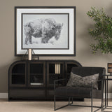 In The Storm by WINK GAINES a Hand Embellished Textured Framed Art Photograph Matted under Glass by Mercana at Eve Furniture