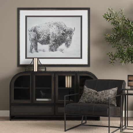 In The Storm by WINK GAINES a Hand Embellished Textured Framed Art Photograph Matted under Glass by Mercana at Eve Furniture