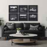 In the Zone by Ben Wood a Hand Embellished Framed Photo Art Print Matted under Glass by Mercana at Eve Furniture