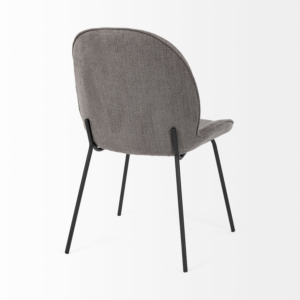 Inala Grey Seat Metal Frame Dining Chair, Set of 2 by Mercana at Eve Furniture