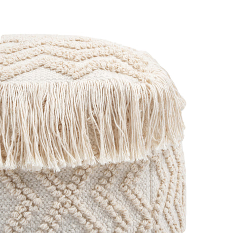 Inca Pouf by TOV Furniture at Eve Furniture