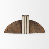 Incana Handmade Reclaimed Wooden Bookends by Mercana at Eve Furniture