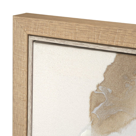 Inclination I by Ira Havuka Hand-Embellished Textured Framed Canvas Artwork by Mercana at Eve Furniture