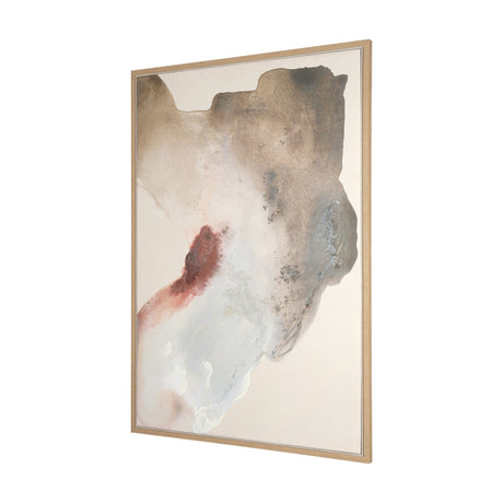 Inclination II by Ira Havuka Hand-Embellished Textured Framed Canvas Artwork by Mercana at Eve Furniture
