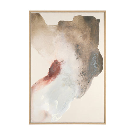 Inclination II by Ira Havuka Hand-Embellished Textured Framed Canvas Artwork by Mercana at Eve Furniture