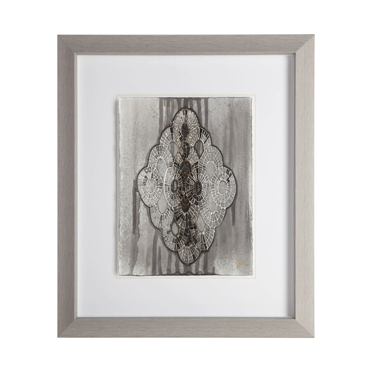 India Pattern I by Studio M a handmade Original Framed Artwork under Glass by Mercana at Eve Furniture