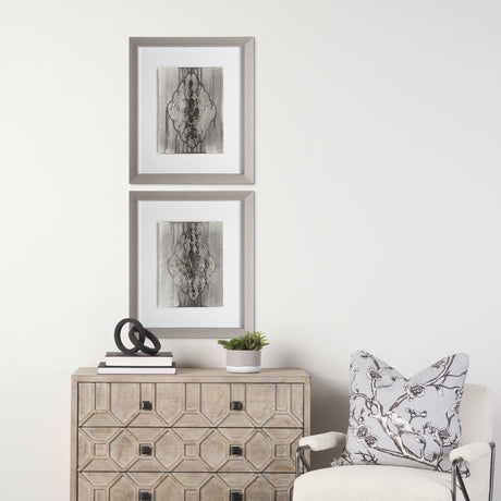 India Pattern II by Studio M a handmade Original Framed Artwork under Glass by Mercana at Eve Furniture