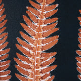 Indigo Fern 4 by Mary Margaret Briggs Hand Embellished Textured Framed Art Print Matted under Glass by Mercana at Eve Furniture