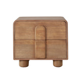 Indigo Honey Wood Nightstand by Diamond Sofa at Eve Furniture