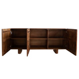 Indigo Honey Wood Sideboard by Diamond Sofa at Eve Furniture