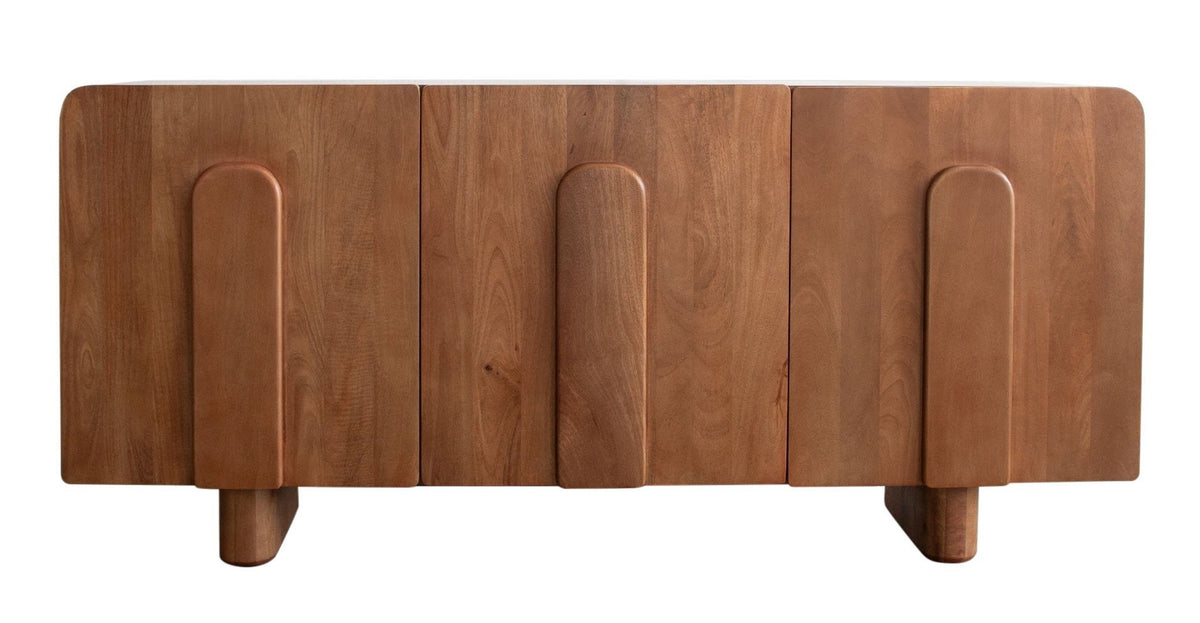 Indigo Honey Wood Sideboard by Diamond Sofa at Eve Furniture
