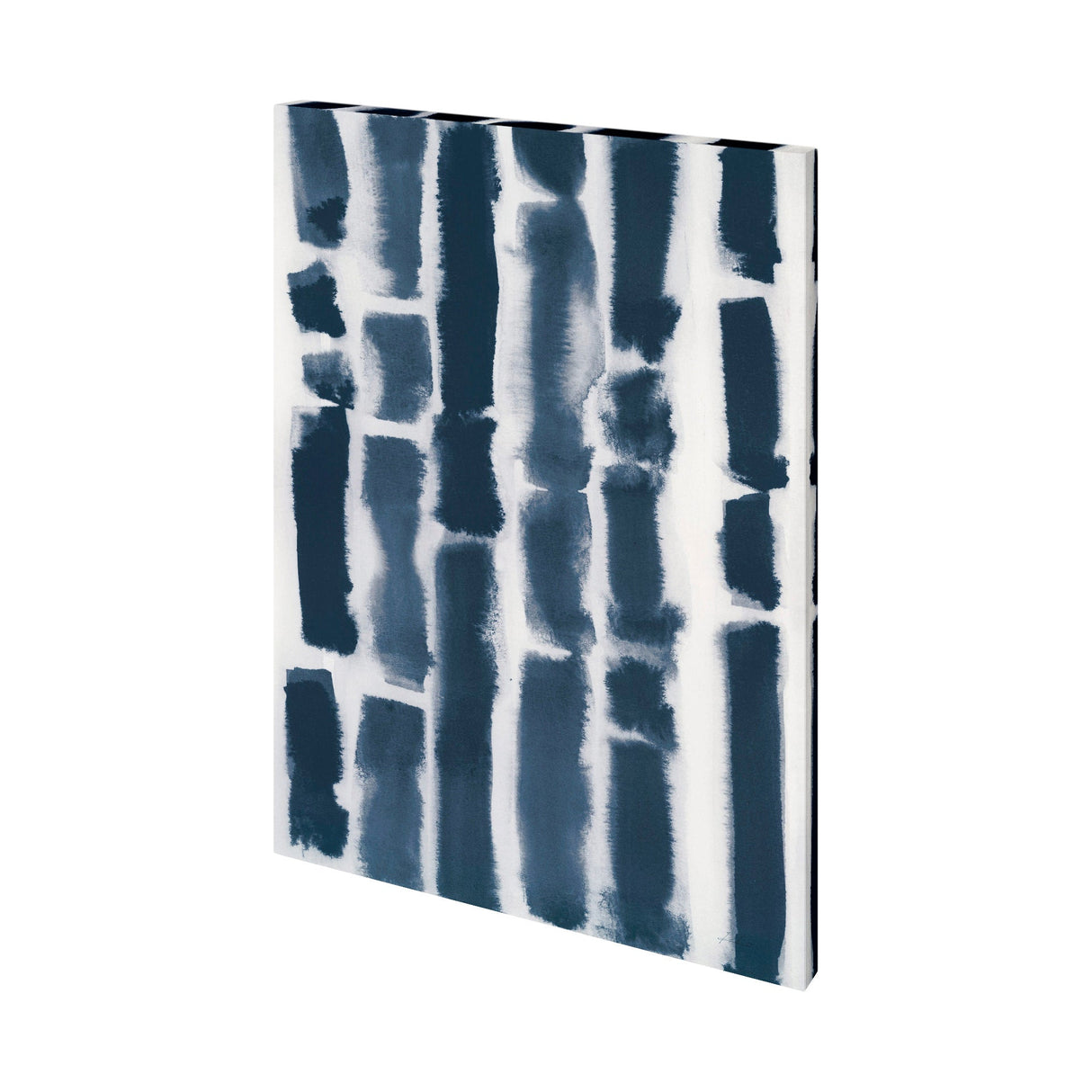 Indigo Lines I by Mercana Studio a Hand Embellished Textured Canvas by Mercana at Eve Furniture