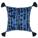Indoor/Outdoor Avila Blue Throw Pillow (Set of 2) by Classic Home at Eve Furniture